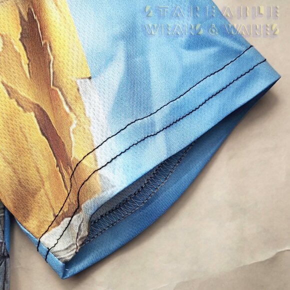 DALI DREAM CAUSED BEE T-SHIRT Men's Small Women's Large polyester all-over-print - Picture 9 of 16